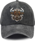 Unisex Adjustable Animal Hat for Men Women, Classic Cotton Wild Animals Embroidered Baseball Cap