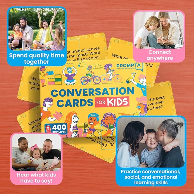 400 Conversation Cards for Kids – Engage Kids, and Grow Closer During Family - Image 3