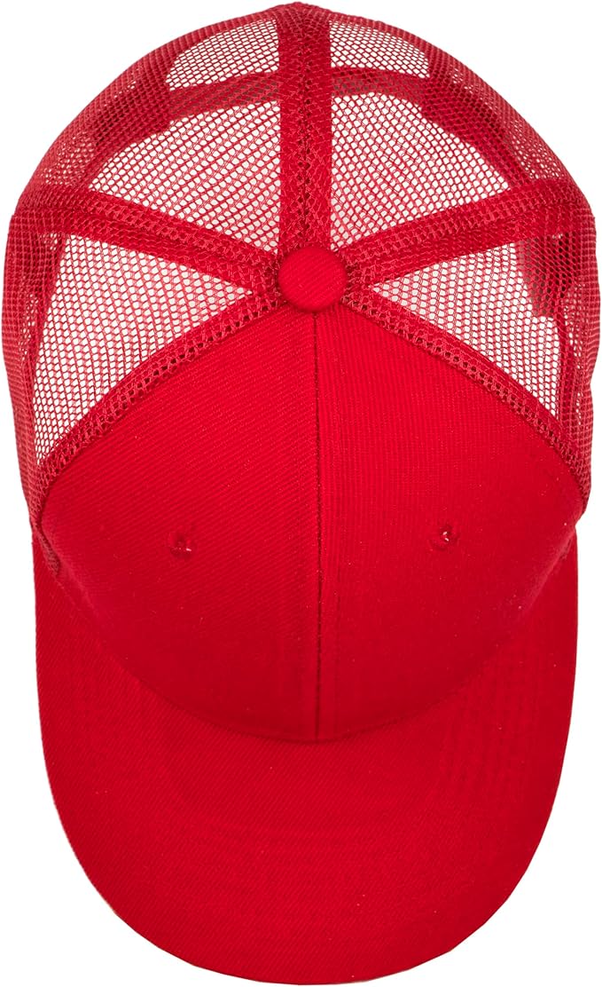 Gelante Mesh Trucker Hat Baseball Cap Structured Front Panel Wholesale LOT 12 Pack