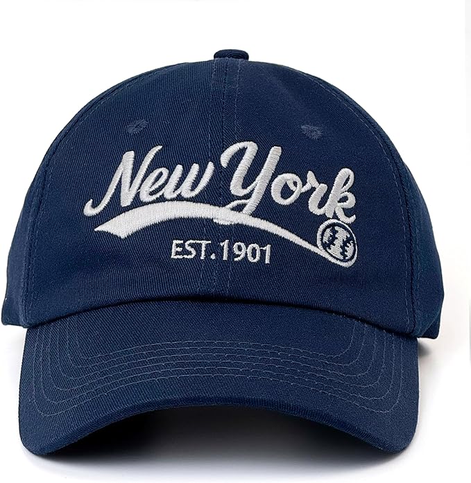 Baseball Cap for Men and Women, Classic Cotton Sports Dad Hat