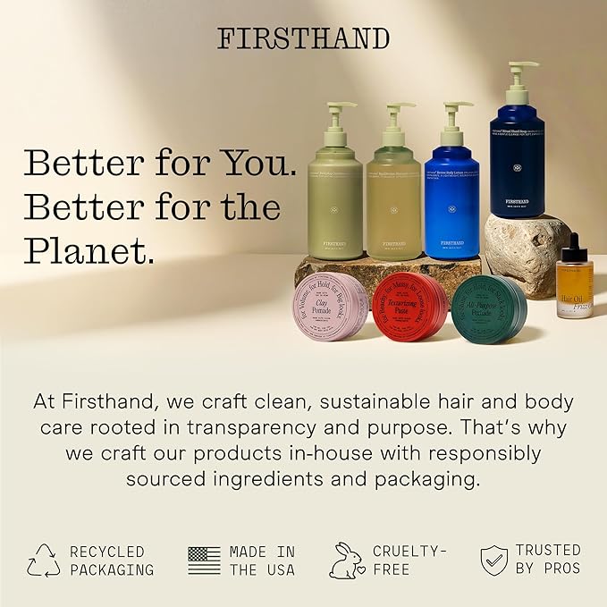 Firsthand Supply Hair Clay Pomade - Image 7
