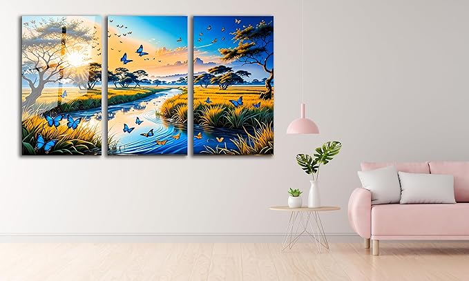 SpiritualHands Fantastic Scenery Tempered Glass Wall Art Painting - Image 5