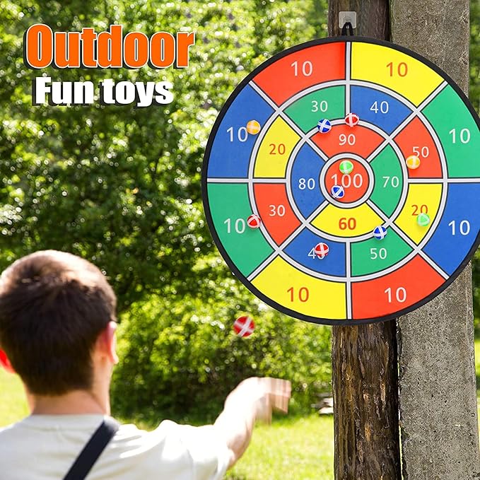 BooTaa 29" Large Dart Board for Kids, Kids Dart Board - Image 5