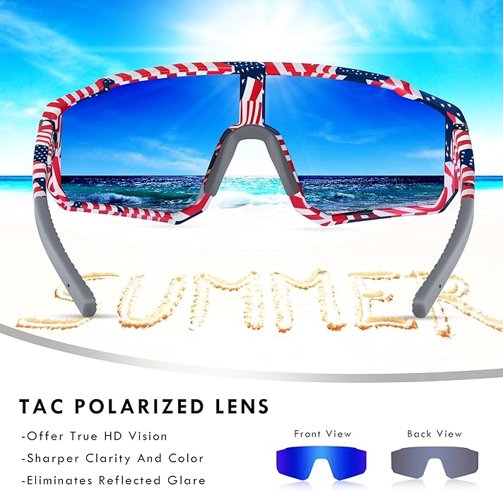 MVPTGRS Youth Baseball Sunglasses for Boys Girls Age 8-14 TR90 Frame Kids Sport Sunglasses for Softball Cycling Baseball Golf
