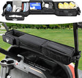 Foldable Golf Cart Inner Front Storage Basket, 1680D Oxford-Fabric Universal No-Drilling Golf Cart Dash Organizer Compatible with EZGO Club Car Drive Kandi Yamaha