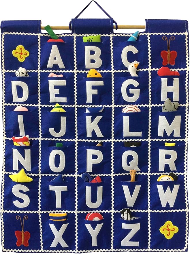 Pockets of Learning ABC Felt Wall Hanging Chart by Pockets+of+Learning