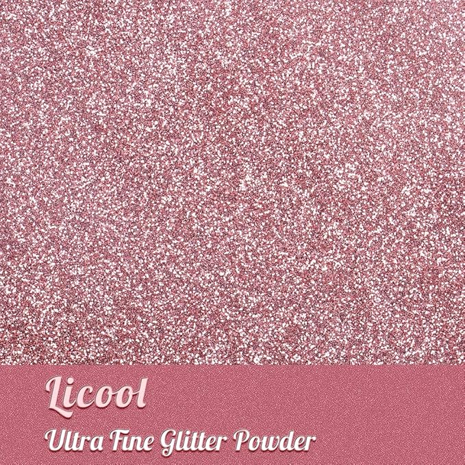 Fine Glitter for Nail Art, 100g/3.5oz Extra Fine Powder Packs for Epoxy Resin - Image 2