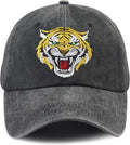 Unisex Adjustable Animal Hat for Men Women, Classic Cotton Wild Animals Embroidered Baseball Cap