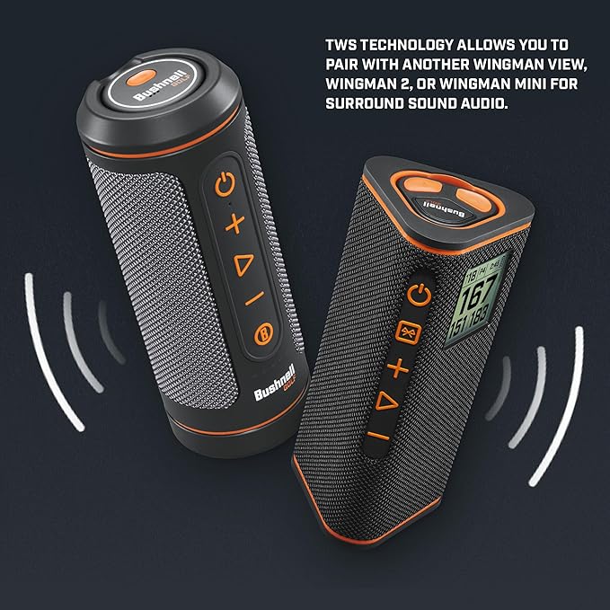 Bushnell Wingman View Golf GPS Speaker
