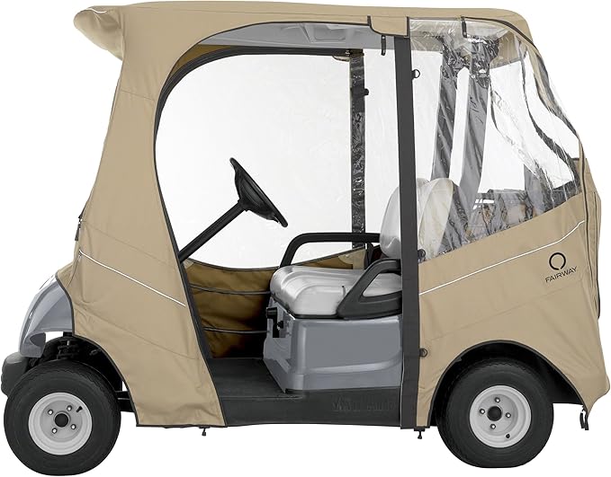 Classic Accessories Fairway Golf Cart FadeSafe Enclosure for Yamaha