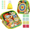Bean Bag Toss Game for Kids/Double-Sided Foldable Cornhole Board/Backyard Beach by BOENBRO