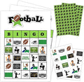 Football Party Bingo Game Cards, Sport Themed Bingo Card by mermermu