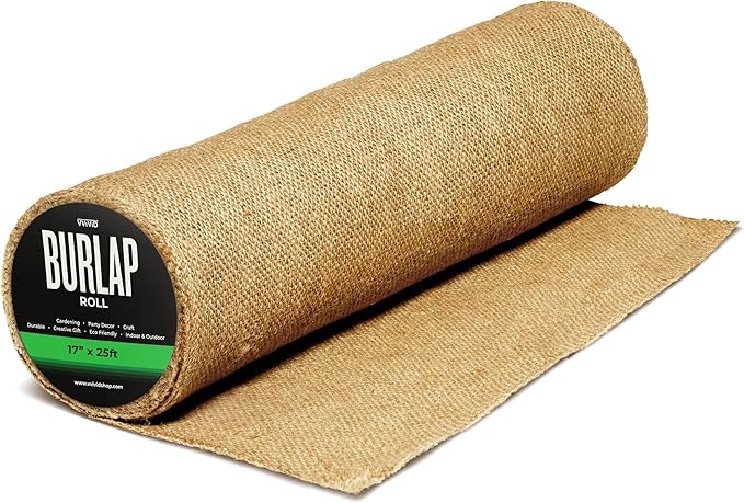 VViViD Burlap Fabric Roll Natural Jute by VVIVIDVINYLS