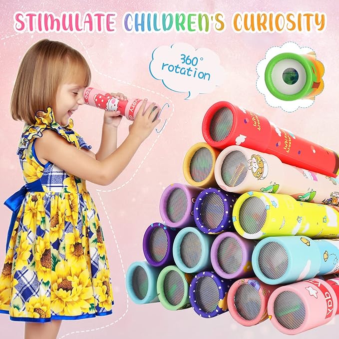 Chivao 20 Pcs Classic Kaleidoscopes Educational Toys - Image 4