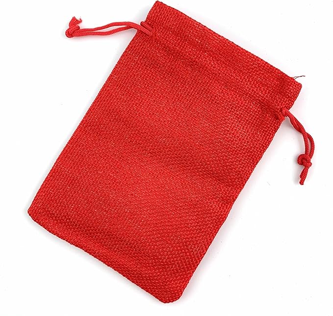 Palmhomee Pack of 25 Burlap Gift Bags - Image 4