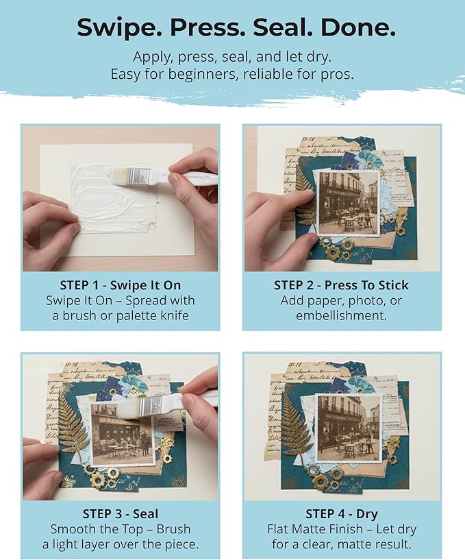 The Crafter's Workshop Matte Gel Medium - Image 5