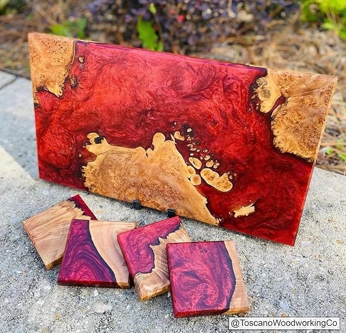 Eye Candy Pigments Premium True Red Mica Powder - Image 3
