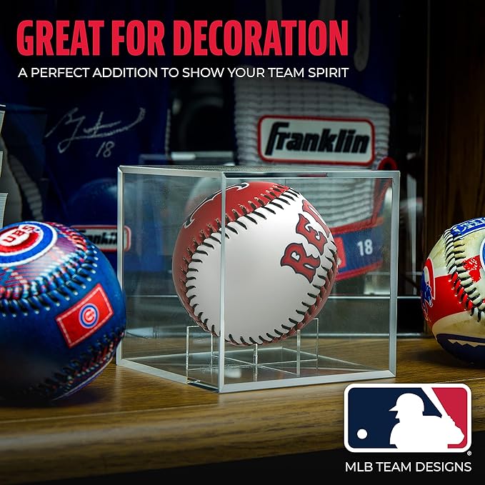 Franklin Sports MLB Team Soft Baseballs - Team Logo - Fan Shop Toy Baseball for Kids - Decoration for Desks and Office