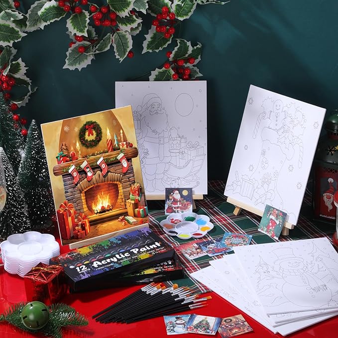 Cholemy 36 Pcs Paint and Sip Kit - Image 2