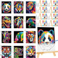 Zhanmai 12 Pack Pre Drawn Canvas by Zhanmai