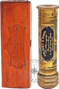 Gilbert & Sons Antique Brass Kaleidoscope Engraved Nautical Kids Gift by HanzlaCollection