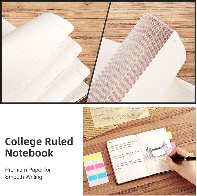 AHGXG Small Lined Pocket Journal Notebook - Image 6
