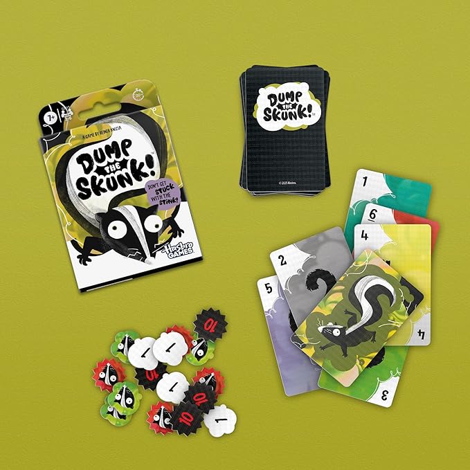 Dump The Skunk! Game | Family Card Game by Reiner Knizia | Ages 7 and Up | 2-6 - Image 10