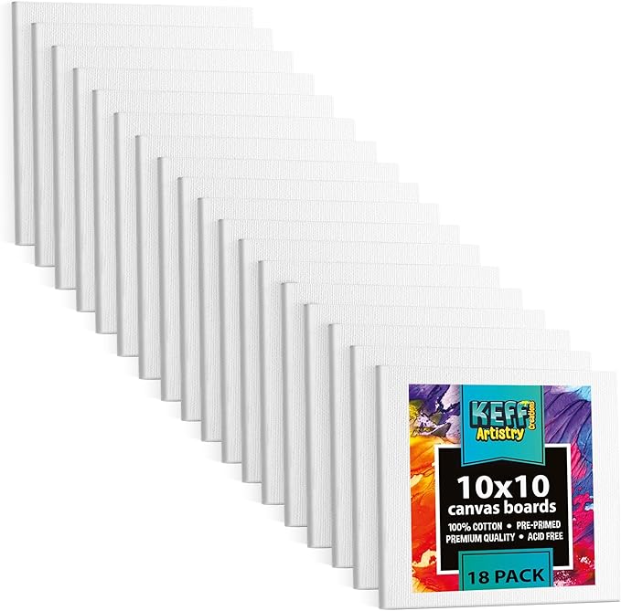 KEFF Canvas Boards for Painting by KeffCreations