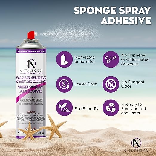 AK TRADING CO. Professional Quality General Multipurpose Spray Adhesive - Image 9