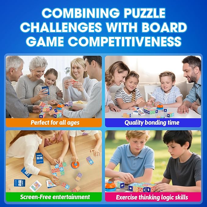 Matching Board Game, Family Puzzle Board Games - Image 3