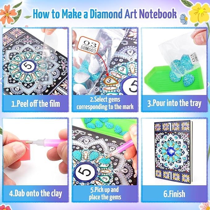 Girls Gifts 5-7-9-10 Year Old, Craft Kits - Image 3