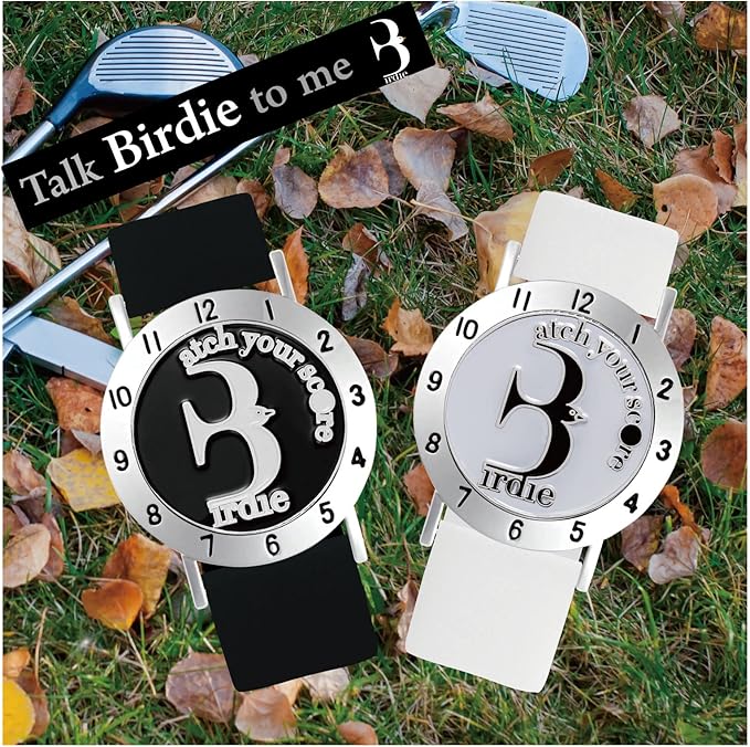 Golf Ball Marker with Golf Stroke Counter Bracelet, Birdie Ball Marker, Golf Accessories for Men and Women, Golf Gifts for Men and Women