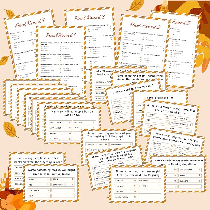 Thanksgiving Day Friendly Feud Game - Image 4