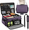 Extra Large Golf Trunk Organizer, Golf Gifts for Men Golfers, 20"x 14"x 10" 2 Layer Golf Trunk Organizer for Car, Water-resistant with Ventilated Compartment for 2 Pair Shoes and More Golf Accessories