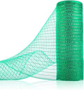 Anivia Deco Mesh Ribbon, 10inch x 30 Feet Each Roll Metallic Foil Mesh Ribbon by Anivia