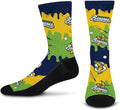 For Bare Feet Unisex Kids Savannah Bananas Team Color Crew Sock