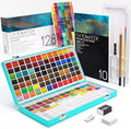 CHROMATEK Watercolor Paint Set – 128 Vibrant Colors by Chromatek