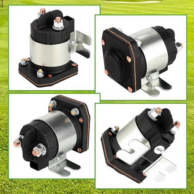 Solenoid 48V Electric for Yamaha G22 G29 Drive 2007-Up OEM JU6-H1950-00-00, Golf Cart Replacement Accessories
