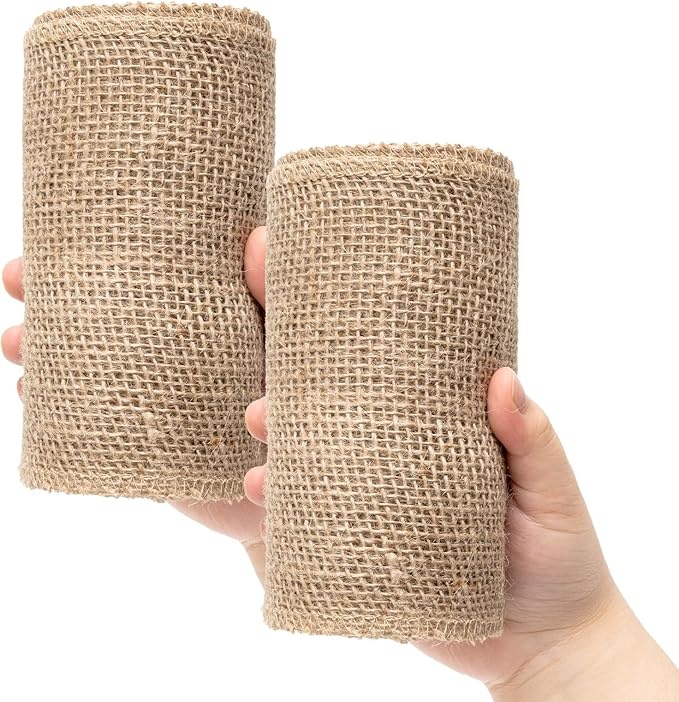 Natural Burlap Fabric Roll 10 Yards by Unknown