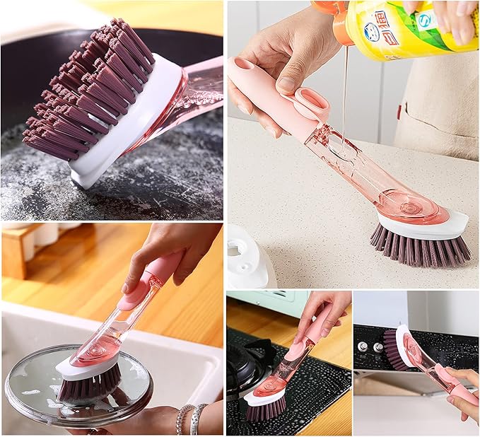 Soap Dispensing Dish Brush - Image 2