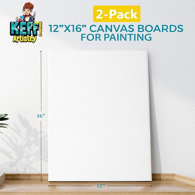 KEFF Canvas Boards for Painting - Image 2