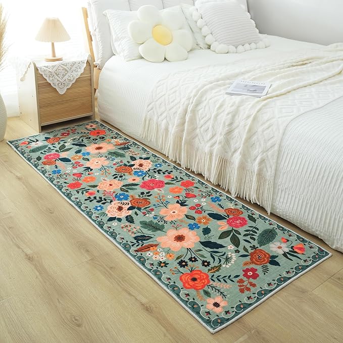 Rugcomf Runner Rug for Hallways Kitchen Rug Non Slip 2'x 6' Washable Rugs - Image 9
