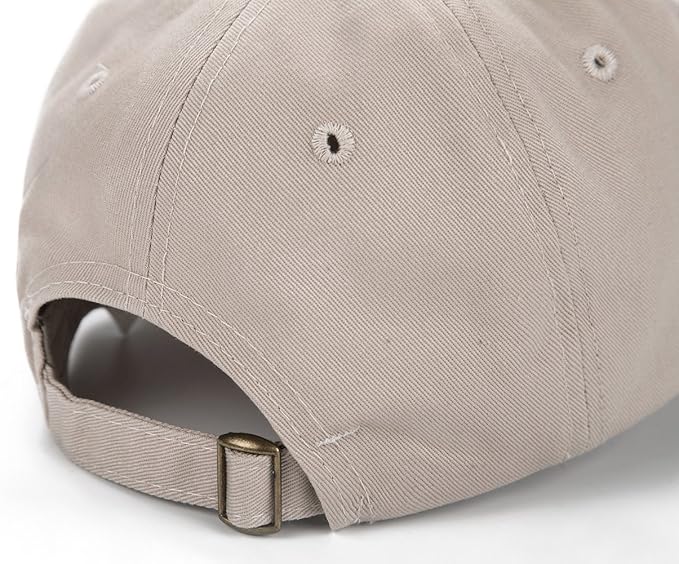 Edoneery Baseball Cap for Kids-Adjustable Washed Cotton Golf Toddler Hat for Boys & Girls