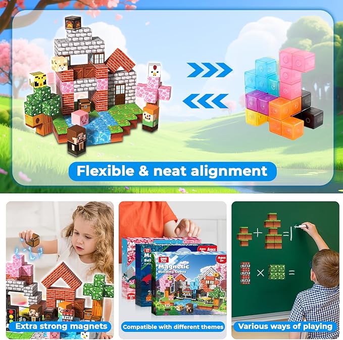 200 PCS Magnetic Blocks - Image 5