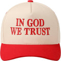 MIRMARU Two-Tone Vintage Canvas Trucker Hats for Men & Women, Adjustable Size Baseball Caps with Trendy Embroidered Design