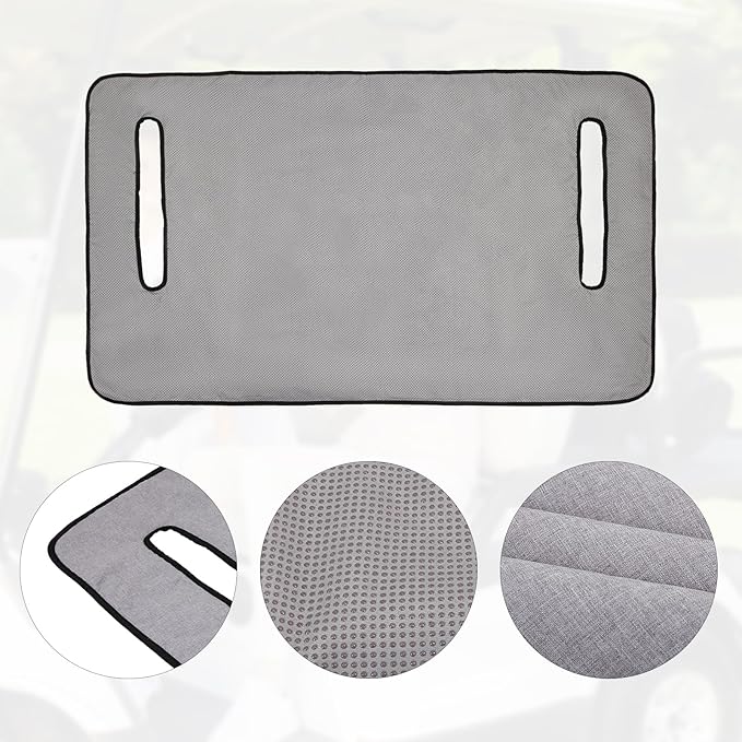 Golf Cart Seat Covers,EZGO Seat Cover,Heavy Duty Golf Cart Seat Blanket,Waterproof Travel Sports Cart Seat Cushion Covers for 2 Person Seats Club Car,Winter Golf Cart Accessories,Golf Cart Seat Cover