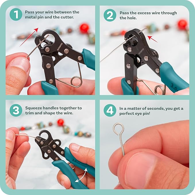 The Beadsmith One Step Looper – Create and Trim Consistent 3 mm Loops - Image 3