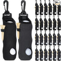 Halloscume 24 Pcs Golf Ball Holder Pouch with Tee Holder Keychain Belt Clip Hook Golf Carry Bag for Women Ladies Man Gifts