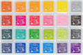 Ink Pad, 24 Colors Finger Washable Craft Ink Pad by Ancwzoz