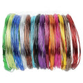 14 Rolls Colored Aluminum Craft Wire, 459 Feet 1mm Flexible Metal Artistic by Ourart